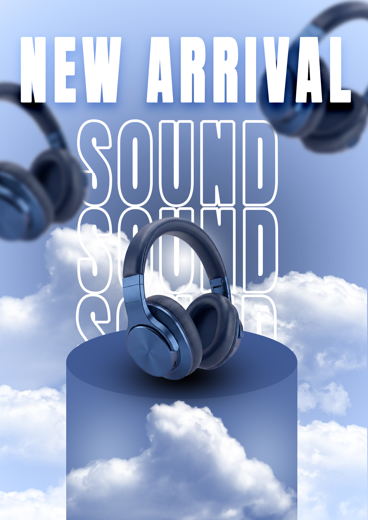 New Arrival Headphones Campaign